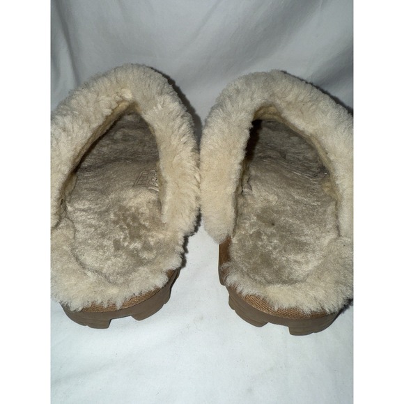 UGG Coquette Women's Size 7 US Chestnut Suede Slide Comfort Slipper Shoes 5125 - Picture 4 of 6